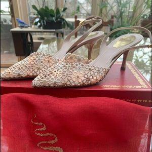 Rene Caovilla shoes size 37. New, never worn!